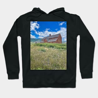 Barn in Heber Valley, Utah Hoodie